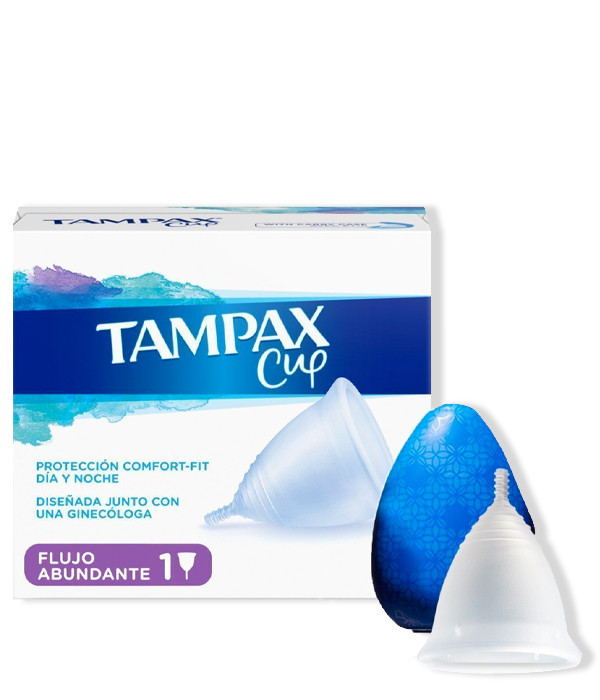 TAMPAX CUP FLUJO ABUNDANTE