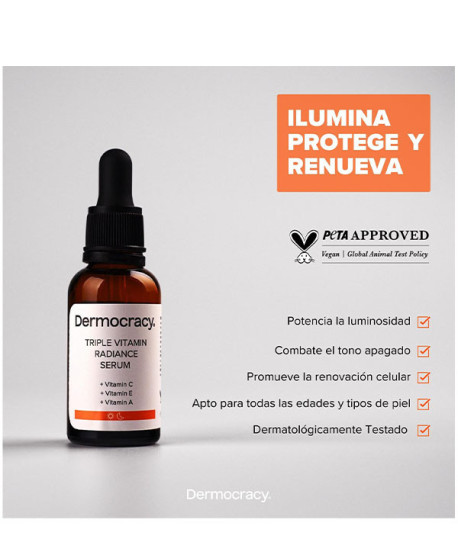 TRIPLE VITAMIN RADIANCE SERUM 30%