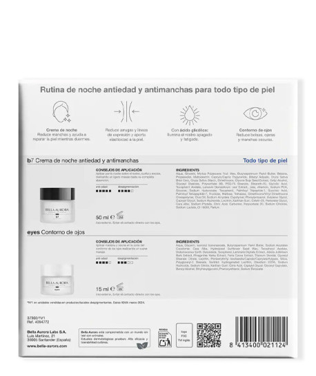 B7 CREMA DE NOCHE ESTUCHE