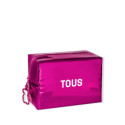 REGALO TOUS NECESER ROSA METALIZADO