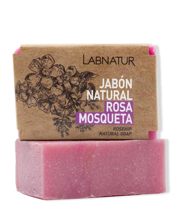 JABÓN NATURAL ROSA MOSQUETA