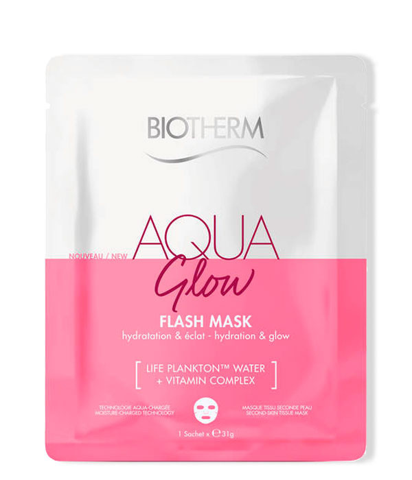 AQUA GLOW FLASH MASK