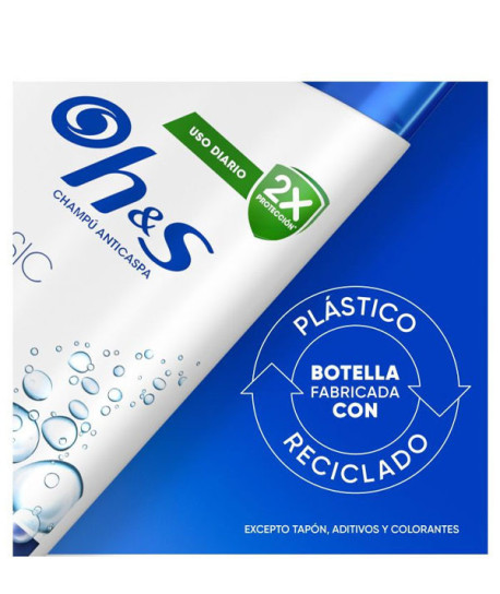 CHAMPÚ MENTHOL FRESH DUPLO PACK AHORRO