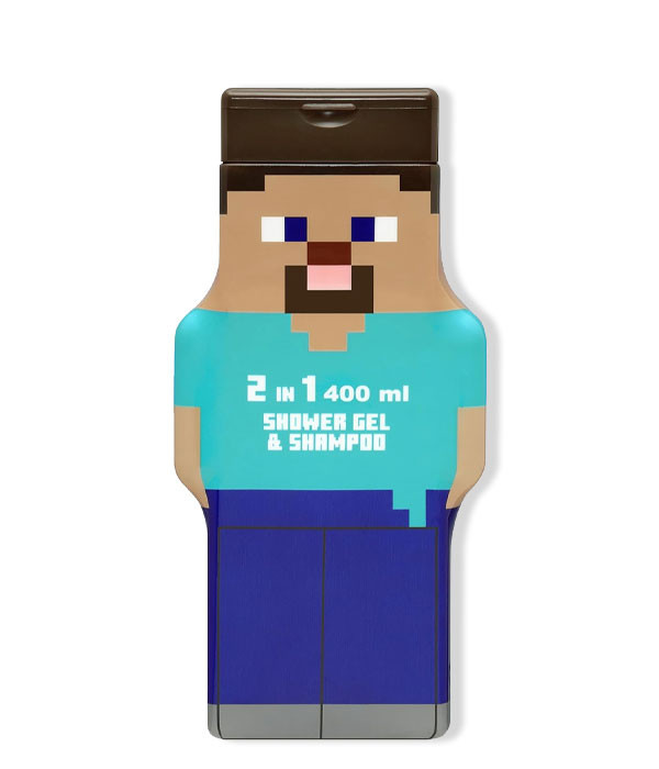 MINECRAFT GEL Y CHAMPÚ 2 EN 1
