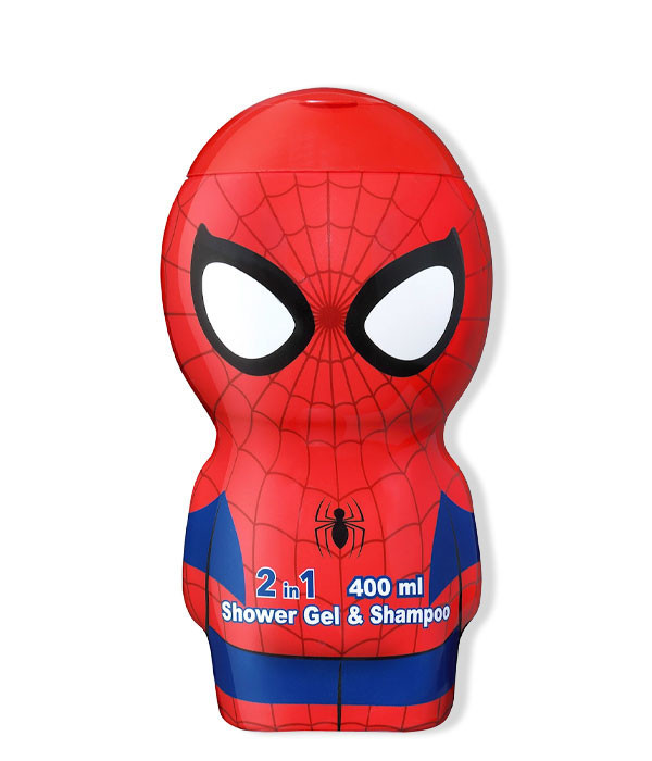 SPIDERMAN GEL Y CHAMPÚ 2 EN 1