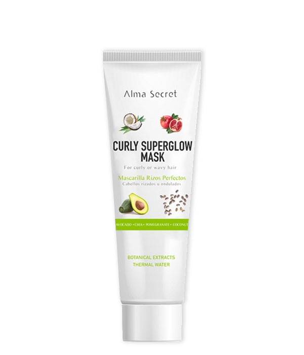 CURLY SUPERGLOW MASK MINI