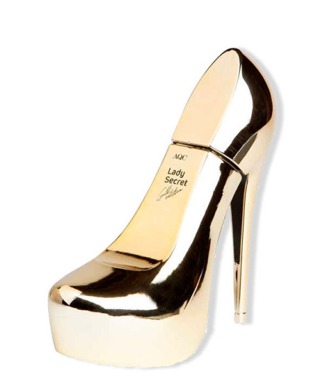 LADY SECRET GOLD EDITION METALIZADA
