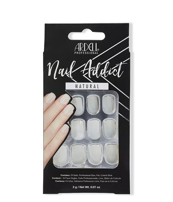 NAIL ADDICT NATURAL SQUARED