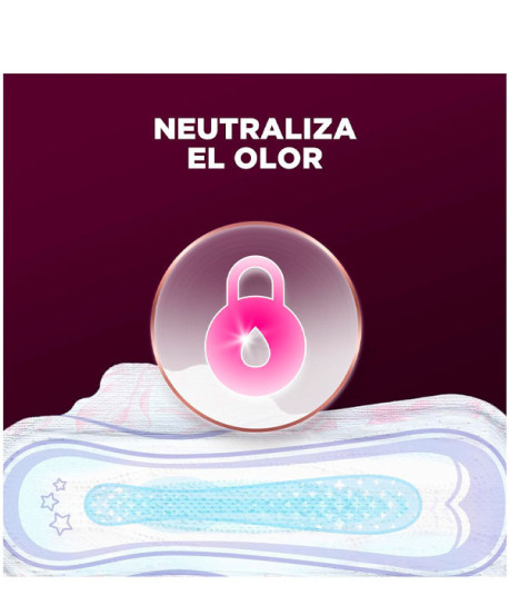 PLUS PROTECCIÓN TODO EN 1 NOCHE COMPRESAS
