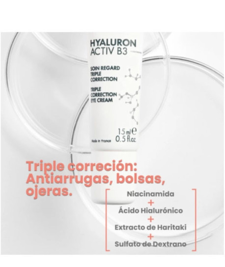 HYALURON ACTIV B3 CONTORNO DE OJOS TRIPLE CORRECCIÓN