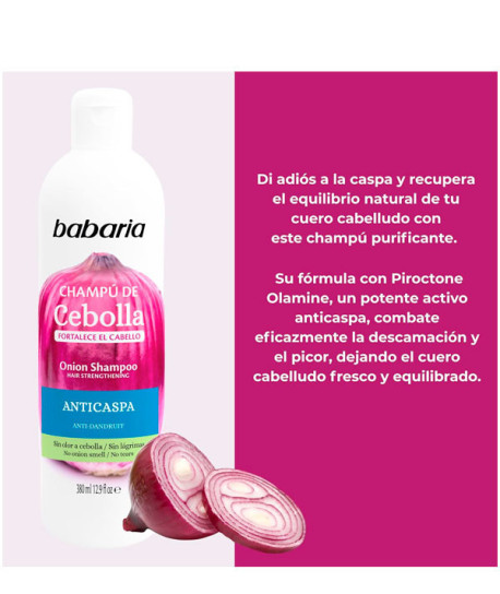 CHAMPÚ DE CEBOLLA ANTICASPA
