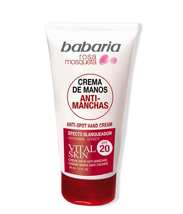 CREMA DE MANOS ANTIMANCHAS
