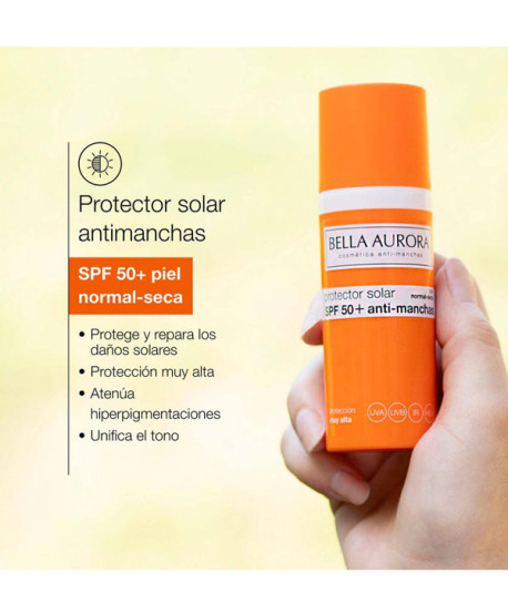 FLUIDO SOLAR SPF50+ PIEL NORMAL SECA