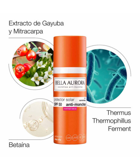 FLUIDO SOLAR SPF50+ PIEL NORMAL SECA