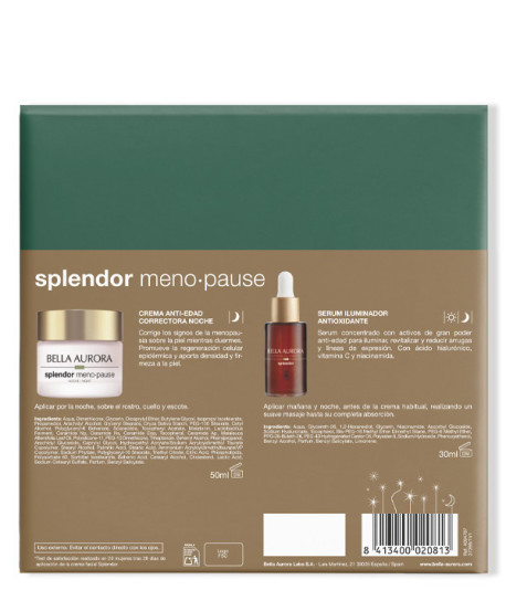 PACK SPLENDOR MENO-PAUSE NOCHE