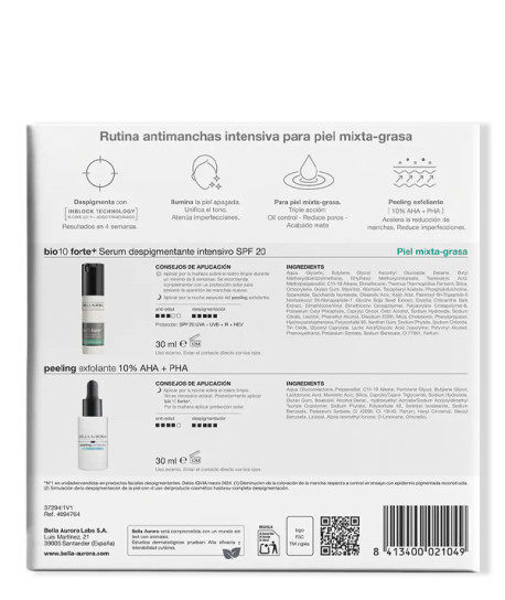 BIO10 FORTE+ PIEL GRASA ESTUCHE