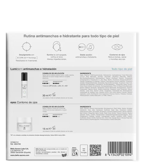 LUMIDERM ANTIMANCHAS HIDRATANTE ESTUCHE