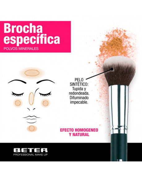 BROCHA POLVOS MINERALES