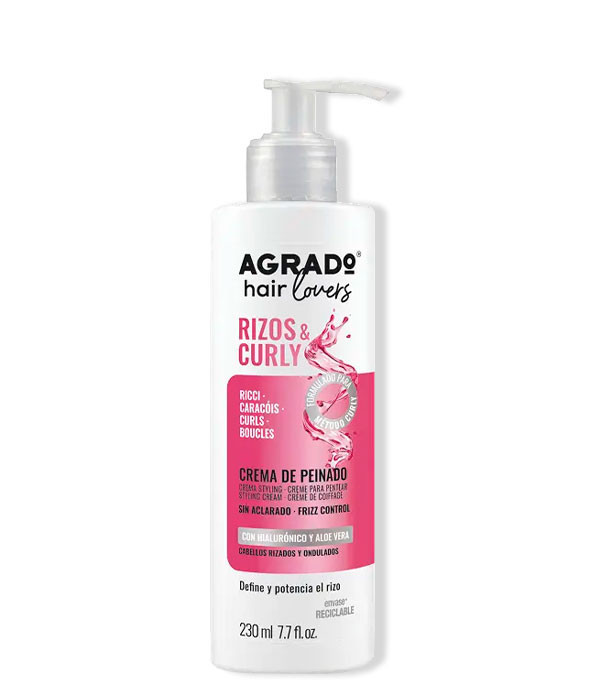 CREMA DE PEINADO RIZOS AND...