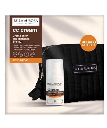 CC CREAM SPF50+ TONO MEDIO NECESER