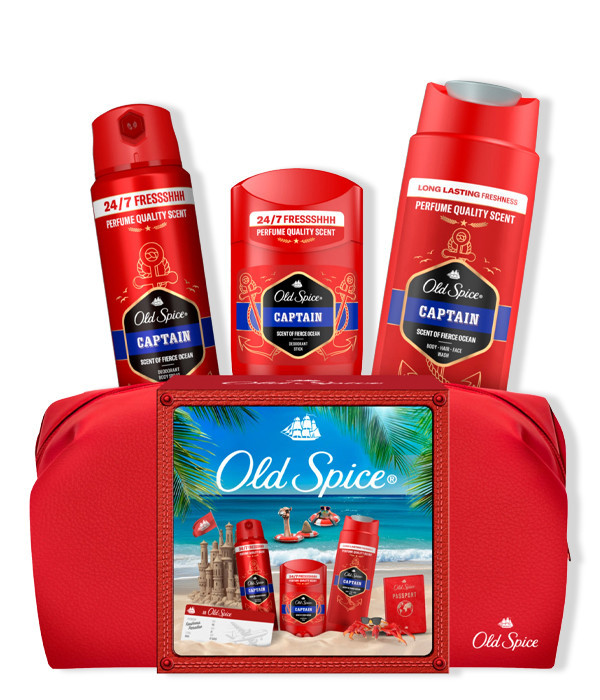 OLD SPICE CAPTAIN NECESER