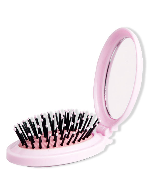 POCKET BRUSH MIRROR