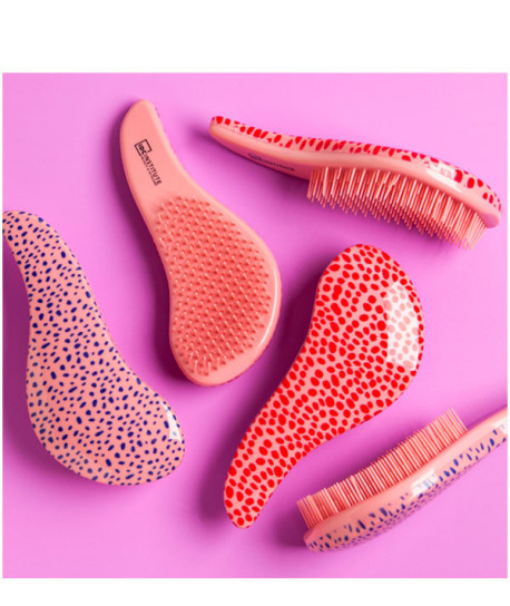 CEPILLO DESENREDANTE ROSA MANCHITAS