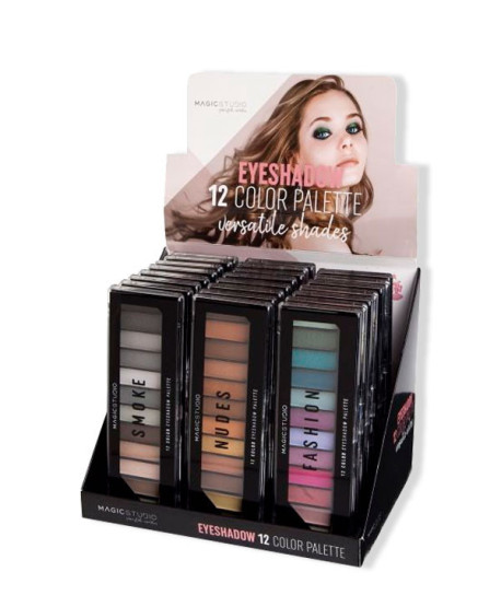 MAGIC STUDIO 12 COLOR PALETTE EYESHADOW