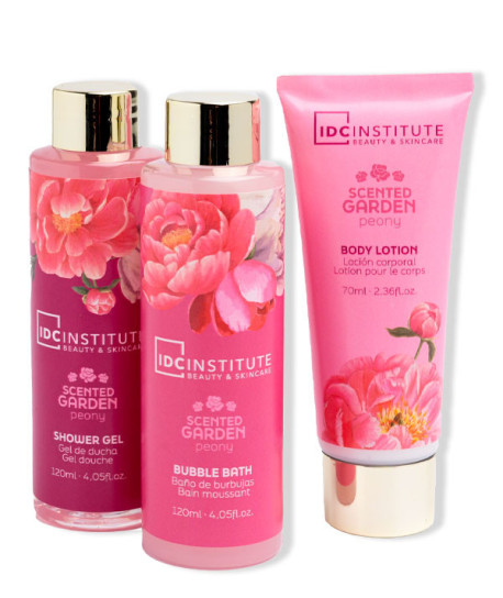 SCENTED GARDEN PEONY LATA SET 3 PIEZAS