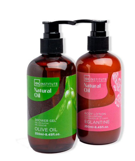 NATURAL OIL CESTA SHOWER DUO