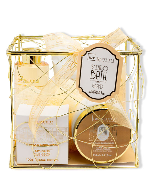 SCENTED BATH GOLD CAJA SET...