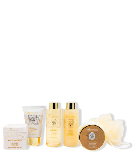 SCENTED BATH GOLD CAJA SET 6 PIEZAS