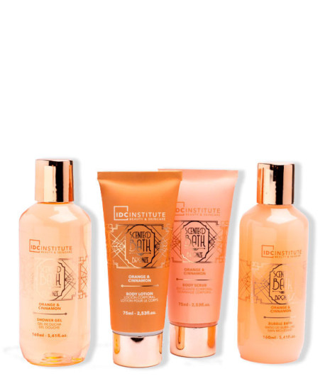 SCENTED BATH BRONZE BANDEJA SET 4 PIEZAS