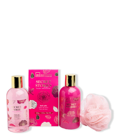SECRET STORIES ROSE EDITION CESTA SET 4 PIEZAS