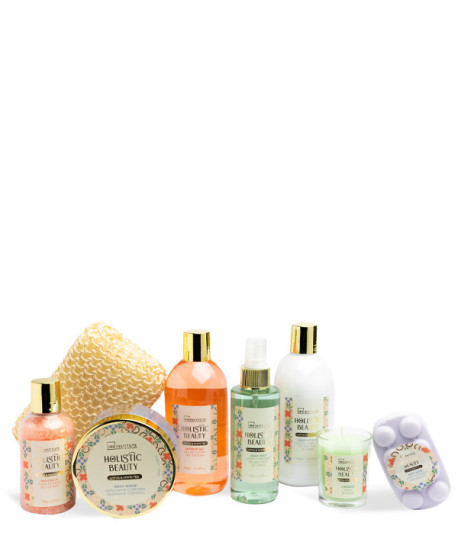 HOLISTIC BEAUTY ULTIMATE SPA SET 8 PIEZAS