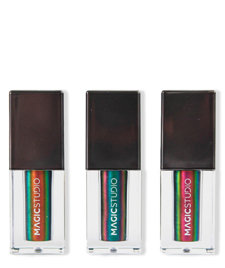 MAGIC STUDIO BLACK CRYSTALS CHROME LIQUID EYESHADOW