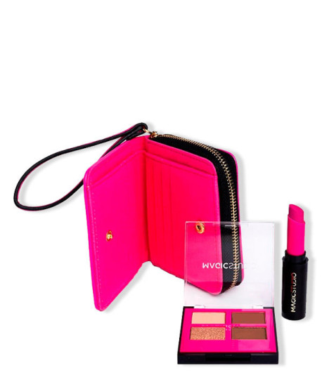 MAGIC STUDIO PINK SAFARI MONEDERO