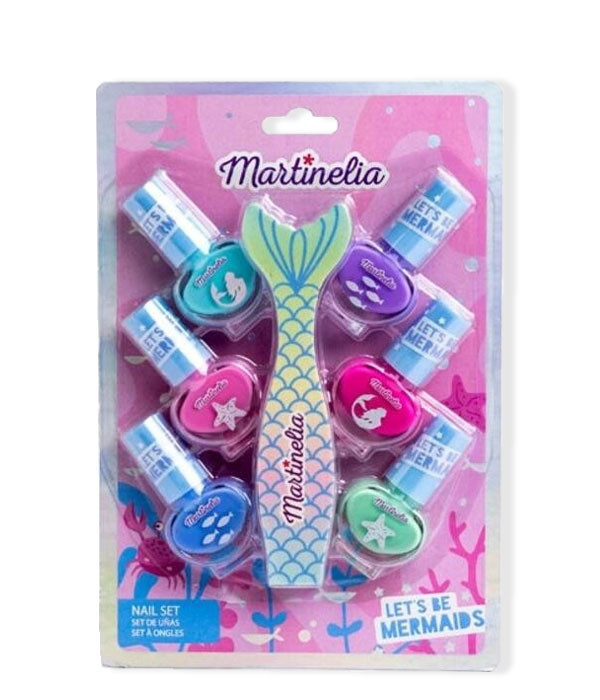 LET’S BE MERMAIDS SET DE UÑAS