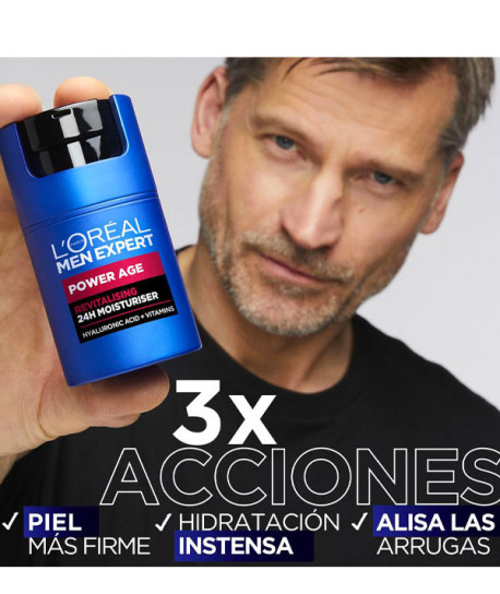 L'ORÉAL MEN POWER AGE CREMA ANTIARRUGAS
