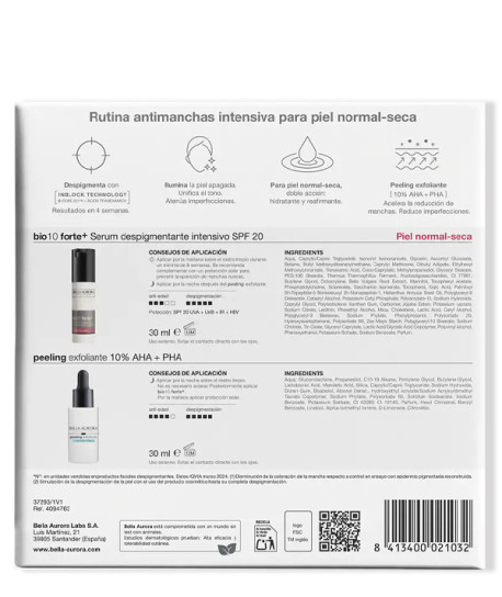 BIO10 FORTE+ PIEL NORMAL/SECA ESTUCHE