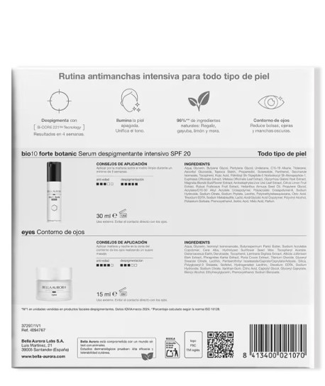 BIO10 FORTE BOTANIC ESTUCHE
