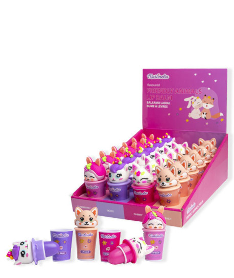 FRIENDLY ANIMALS LIP BALM