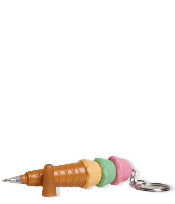 BOLÍGRAFO Y LLAVERO HELADO