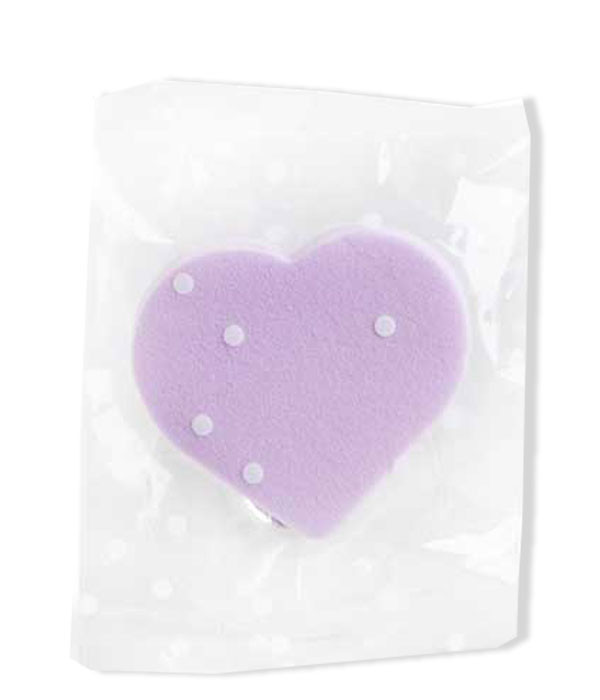 ESPONJA DE MAQUILLAJE CORAZÓN