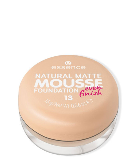 NATURAL MATTE MOUSSE FOUNDATION