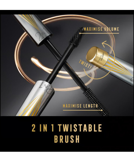 MASTERPIECE 2 IN 1 LASH WOW BROWN MASCARA