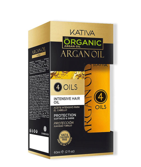INTENSIVE HAIR OIL WITH ORGANIC ARGAN OIL