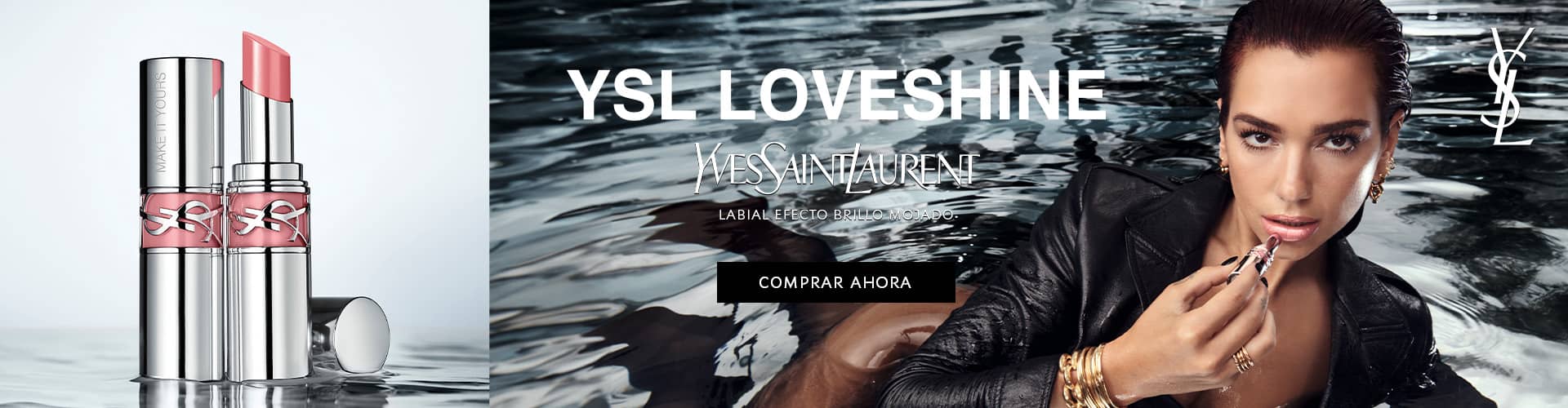 YSL Loveshine | Nuevo Labial Brillo Efecto Mojado | Prieto.es