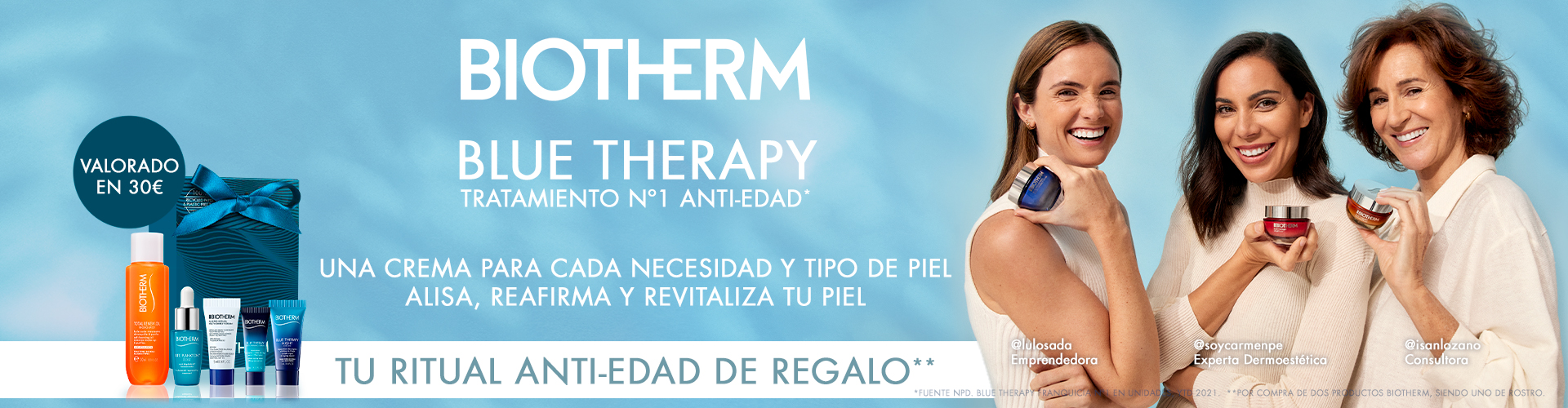 Biotherm | Blue Therapy Tratamiento Nº1 Antiedad | Prieto.es