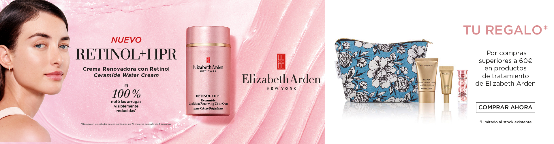 Elizabeth Arden | Nueva Crema Retinol + HPR Ceramide | Prieto.es